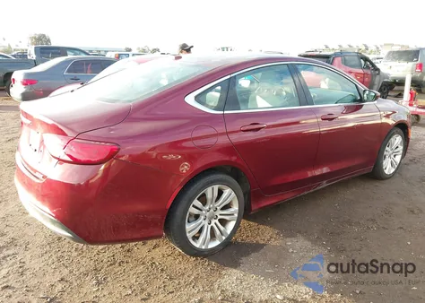 2015 Chrysler 200 Limited from USA, damaged, VIN 1C3CCCAB0FN526103
